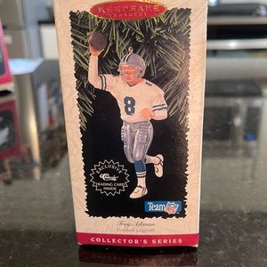 Troy airman hallmark keepsake ornament with trading card